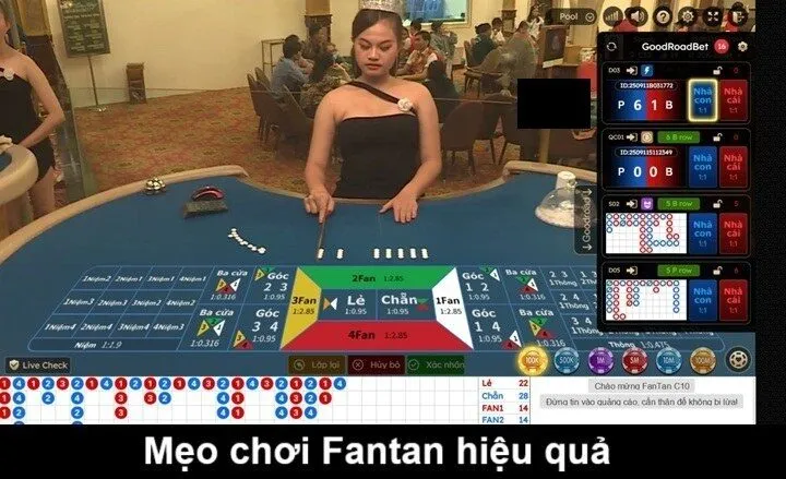 Mẹo nâng cao tỷ lệ thắng Fantan cực hiệu quả