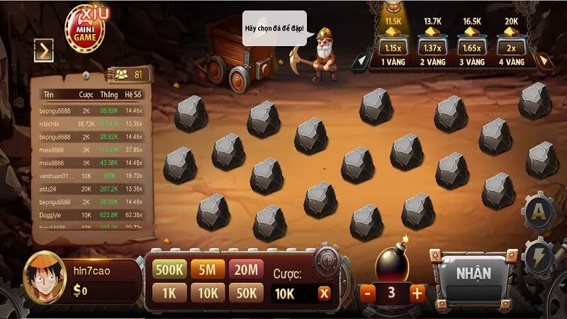 Giới thiệu về tựa game Đào vàng Go88