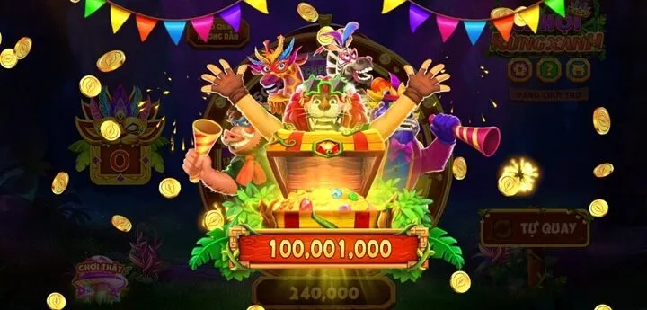 Chiến lược săn hũ Rừng Xanh có lãi