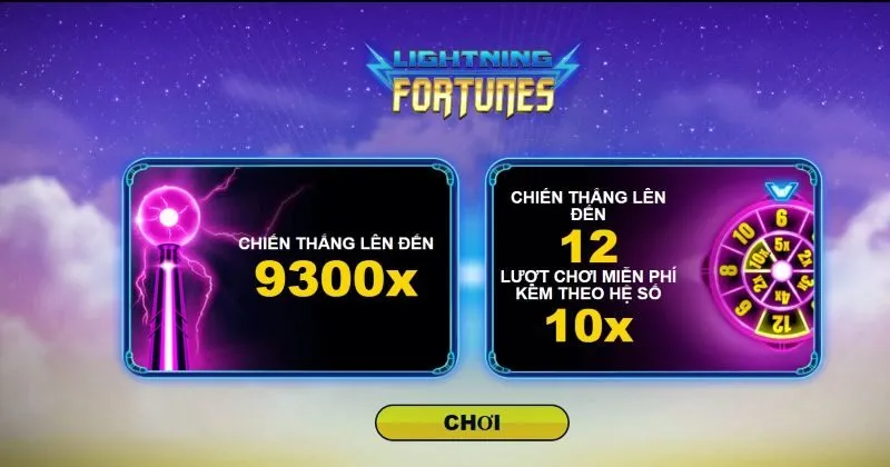Giới thiệu tổng quan về Lightning Fortunes