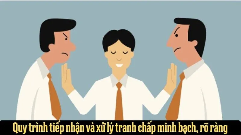 Quy trình tiếp nhận và xử lý tranh chấp tại Go88